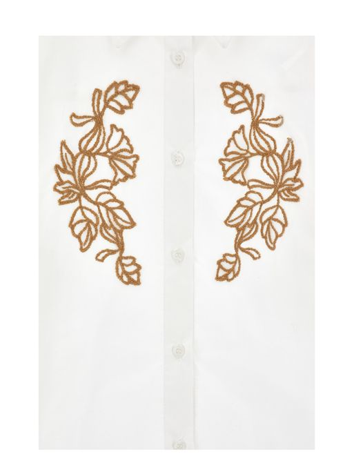 Camicia, bambina, logata. ERMANNO SCERVINO | Z1H304 81260103